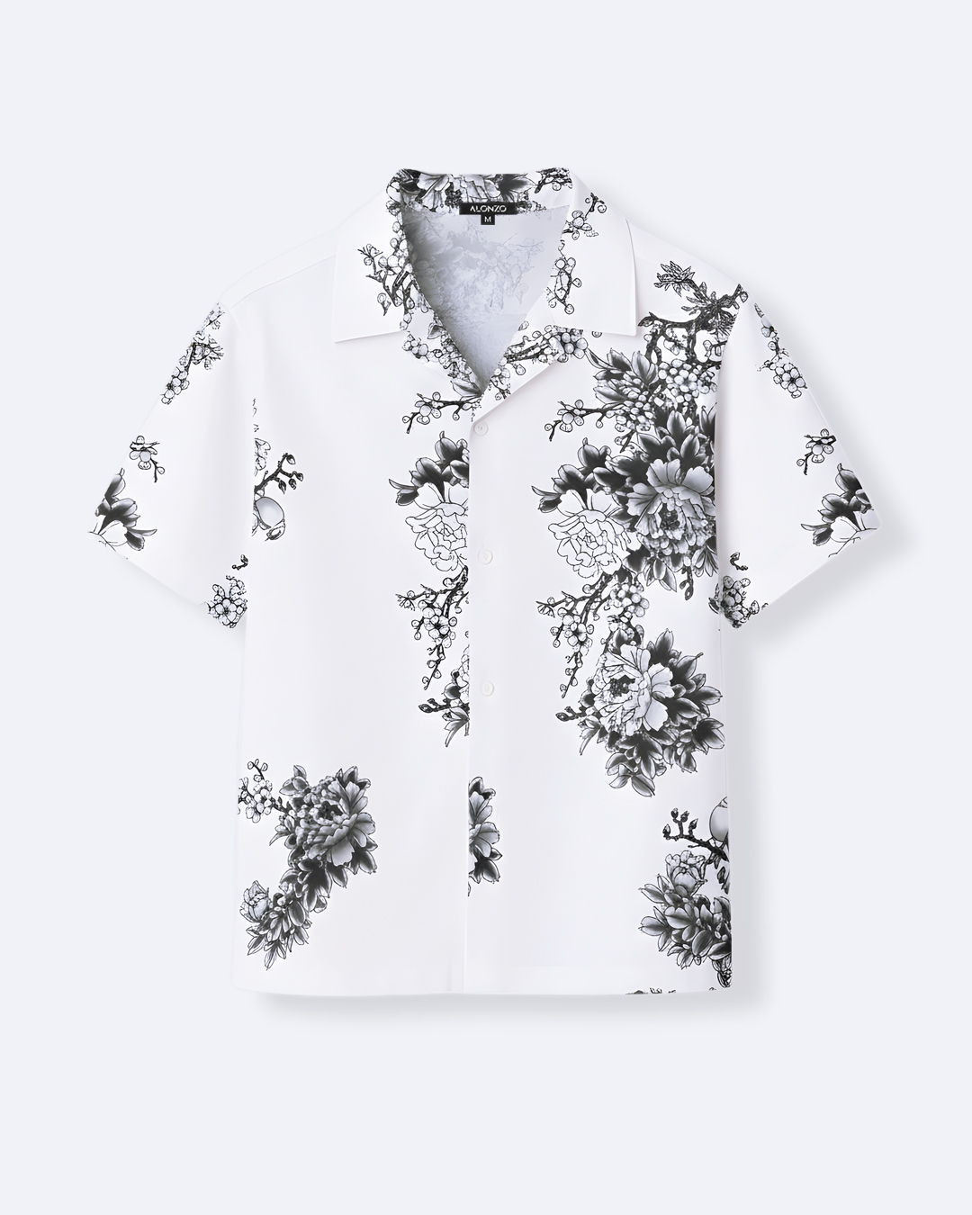 Camisa Blanca Flores