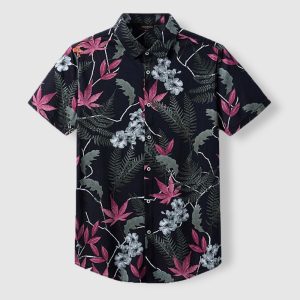 Pink Floral Shirt