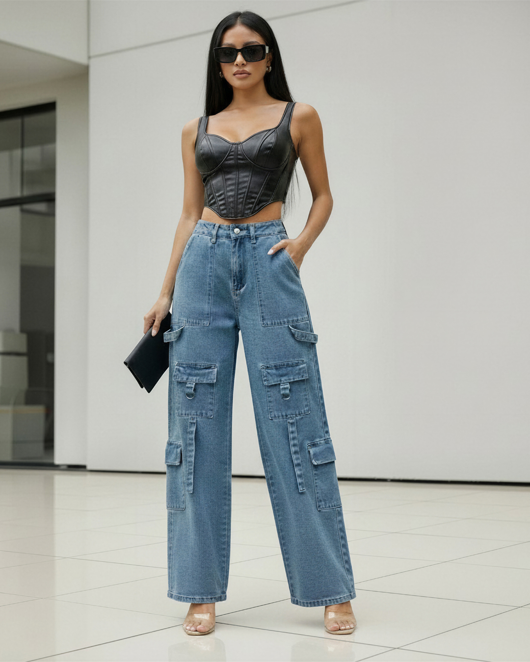 Cargo Luxe Azul Claro